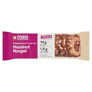Протеїновий батончик Hazelnut Nougat, 45 г, Maxi Nutrition