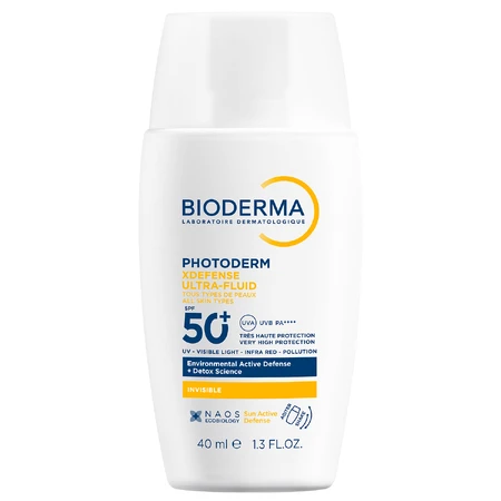 Bioderma Photoderm XDefense, детоксикаційна ультраузорна рідина, прозора, SPF 50+, 40 мл: ціни та характеристики
