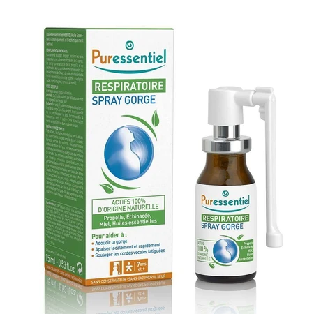 Puressentiel Дышащий спрей для горла 15 мл: цены и характеристики