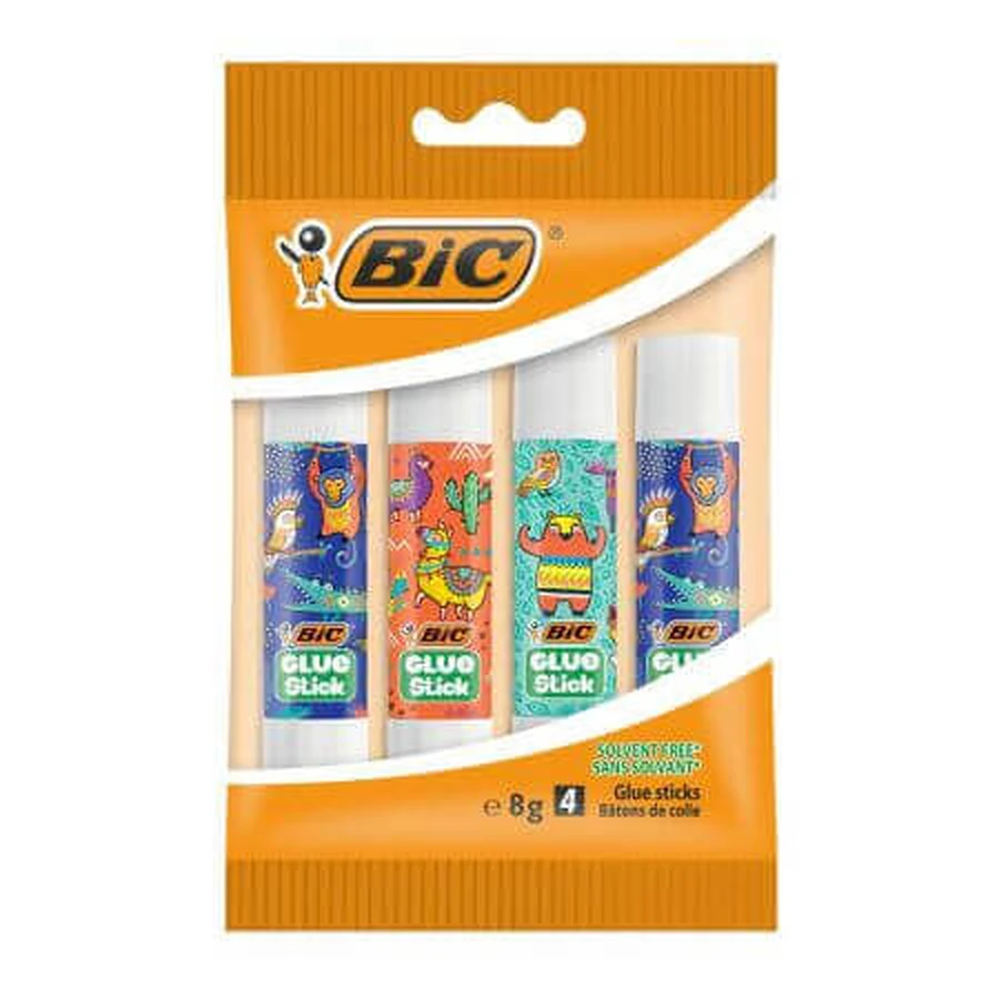 Клеевые палочки Solid Eco Deco, 4 x 8 г, Bic: цены и характеристики