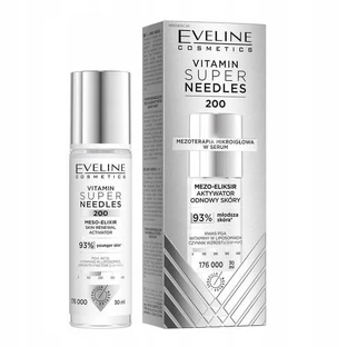Eveline Cosmetics Super Needles Vitamin 200 Мезо-еліксир, активатор відновлення шкіри, 30 мл