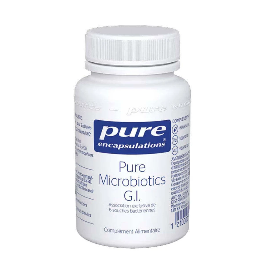 Pure Encapsulations Pure Microbiotics G.I. 60 капсул: цены и характеристики