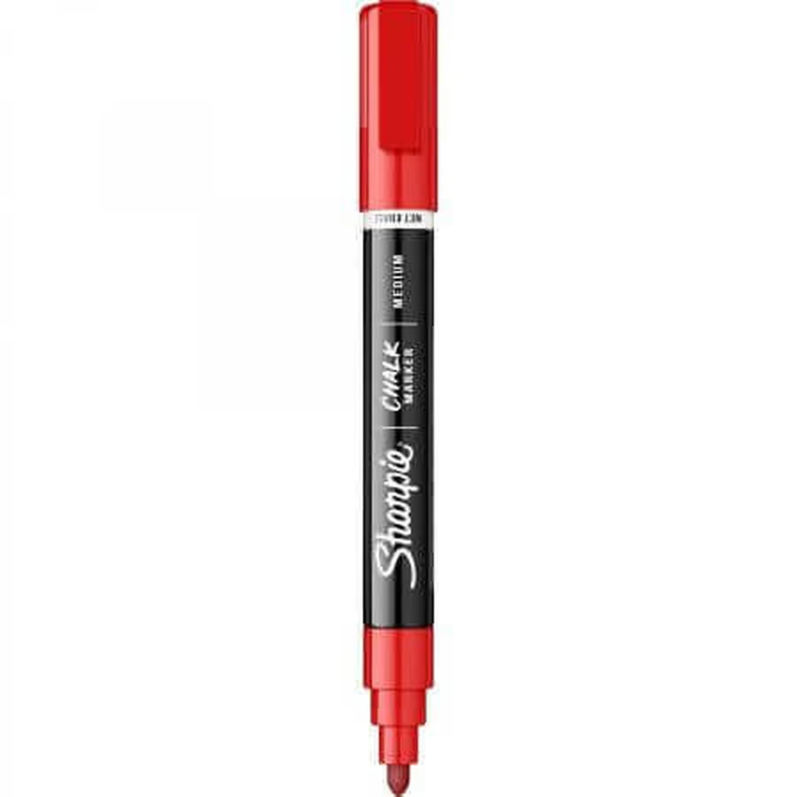 Рідкий крейдяний маркер, червоний, 1 шт, Sharpie: ціни та характеристики
