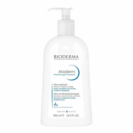 Bioderma Атодерм Очищуючий гель для обличчя та тіла з атопічною шкірою 500 мл: ціни та характеристики