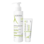 Набір A-Derma Dermalibour+ Cica, регенеруючий крем для подразненої шкіри, з першого дня, 100 мл + гель для очищення подразненої шкіри, 200 мл: ціни та характеристики