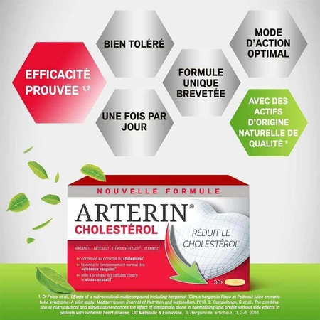 Артерин Холестерин Omega Pharma Cholesterol Arterin, 90 таблеток: цены и характеристики