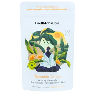 Health Labs AshwaMe Gummies, желейные конфеты, 60 шт.