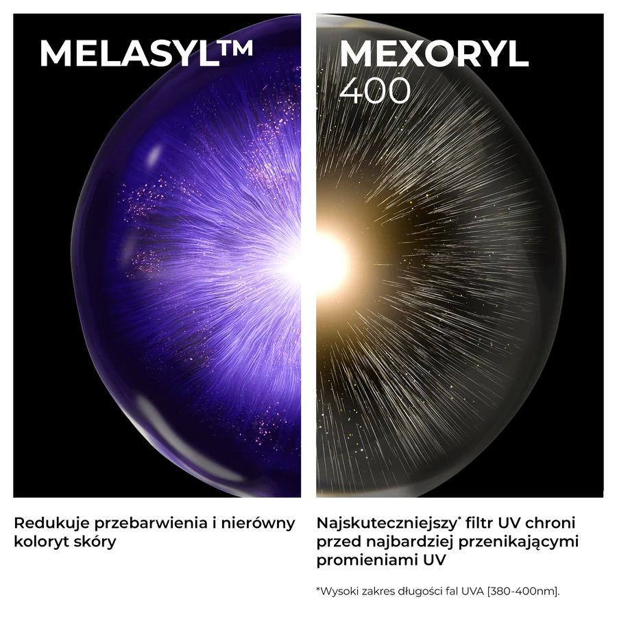 La Roche-Posay Anthelios UVMUNE400, флюїд проти пігментації з меласилом, SPF 50+, 50 мл: ціни та характеристики