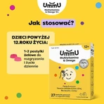 UmmU Multivitamin & Omega, для детей от 12 лет, 27 жевательных пастилок: цены и характеристики