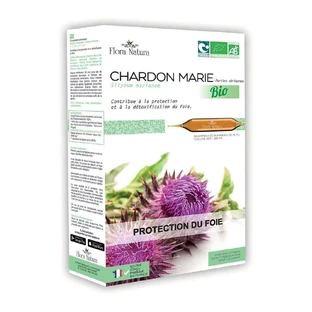 Flora Natura Organic Milk Thistle Liver Protection 20 ампул