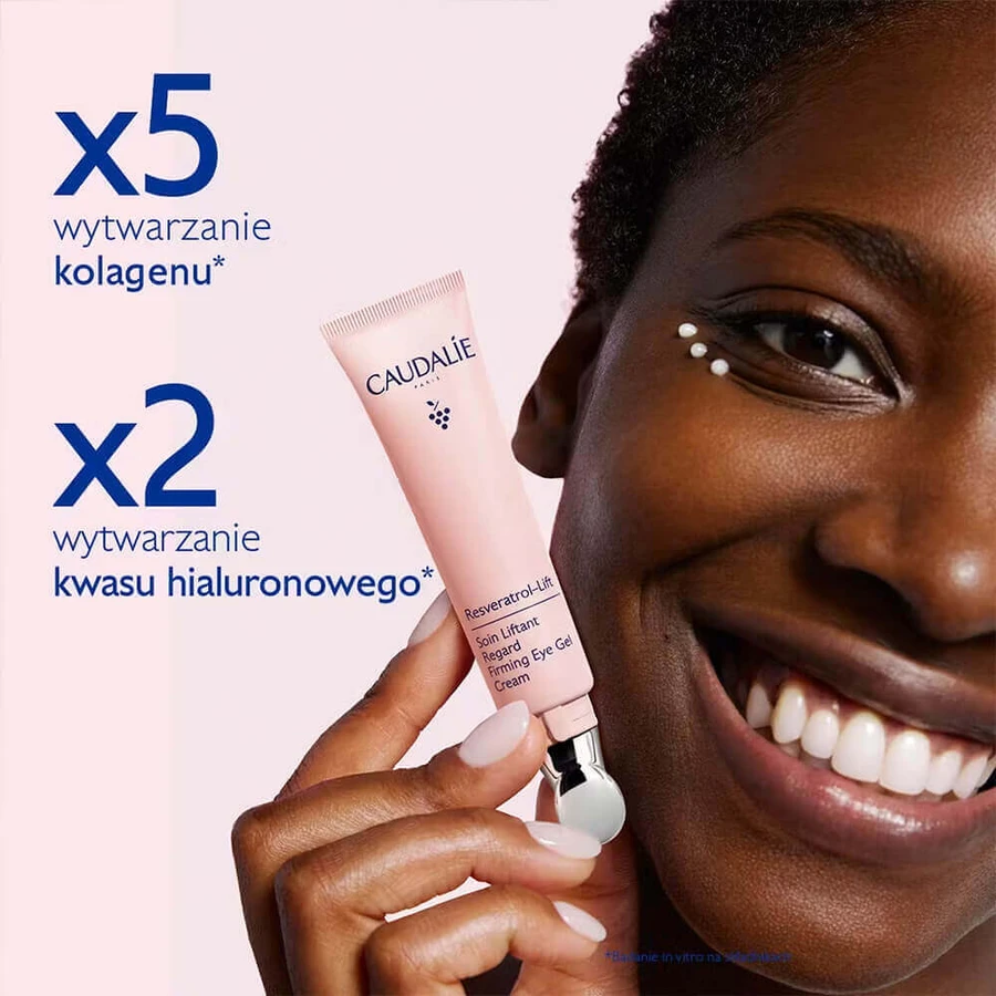 Caudalie Resveratrol-Lift, крем для підтяжки шкіри навколо очей, 15 мл: ціни та характеристики
