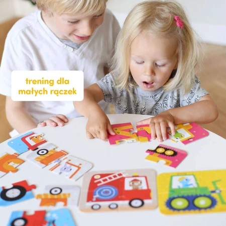 CzuCzu Я збираю транспортні засоби, пазл для дітей, від 2 років, 20 елементів: ціни та характеристики
