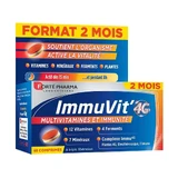 Forté Pharma ImmuVit'4G Вітаміни, мінерали та ферменти для людей похилого віку 60 тришарових таблеток