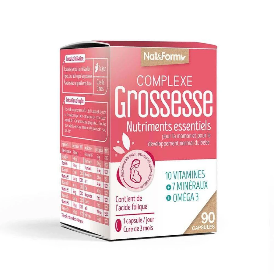 Nat&Form Pregnancy Complex Essential Nutrients 90 капсул: цены и характеристики