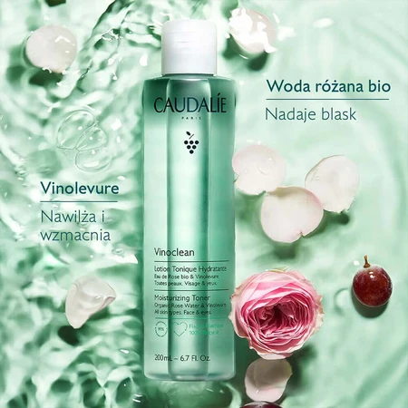Caudalie Vinoclean, зволожуючий тонік, 400 мл: ціни та характеристики