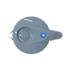 Dafi Crystal Led, скляний фільтр-глечик, сталь, 2 л + фільтр Classic, 1 шт.: ціни та характеристики
