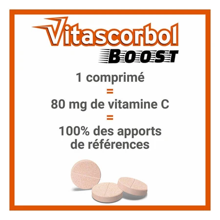 Vitascorbol Boost 20 таблеток: ціни та характеристики