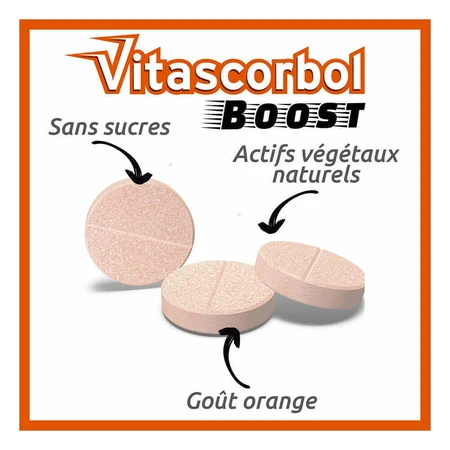 Vitascorbol Boost 20 таблеток: ціни та характеристики