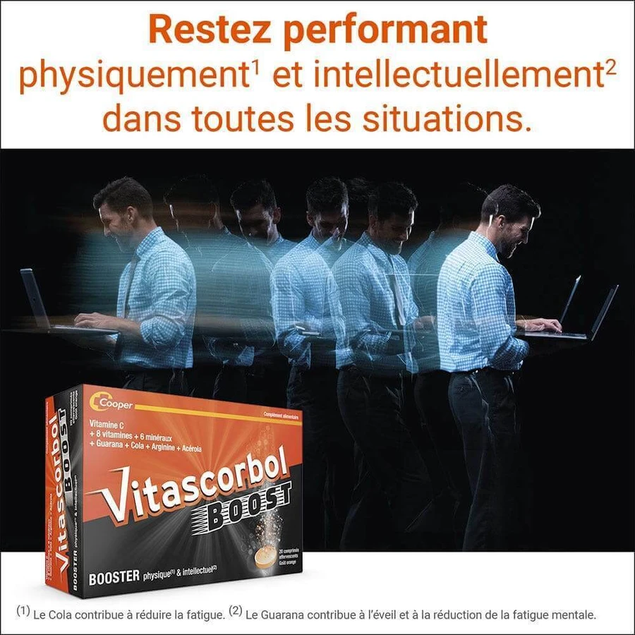 Vitascorbol Boost 20 таблеток: ціни та характеристики