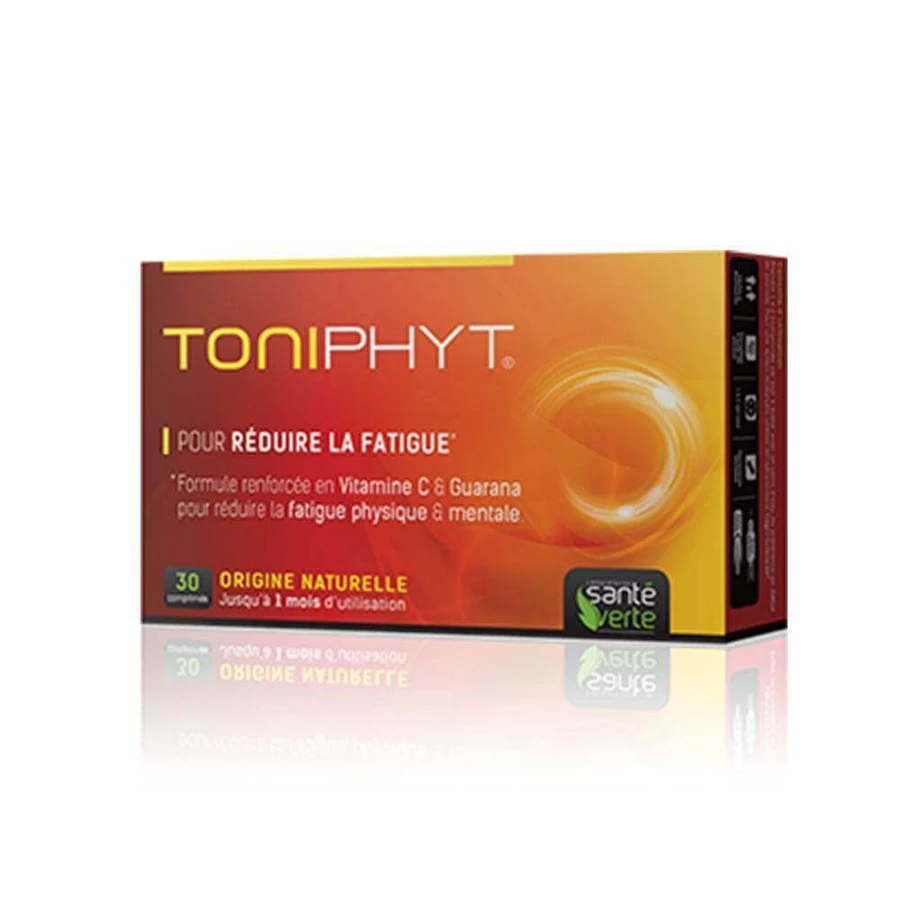 Sante Verte Toniphyt Vitamins C et Guarana Réduire la fatigue 30 таблеток: ціни та характеристики