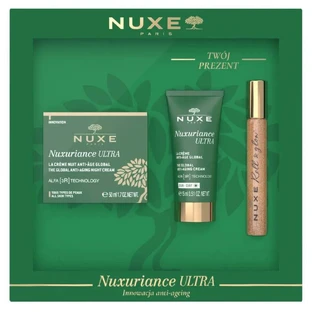 Набор Nuxe Nuxuriance Ultra, ночной крем, 50 мл + дневной крем, 15 мл + Huile Prodigieuse Or, ролл-он, 8 мл