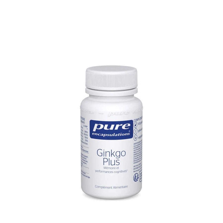 Pure Encapsulations Гінкго Плюс 60 капсул: ціни та характеристики