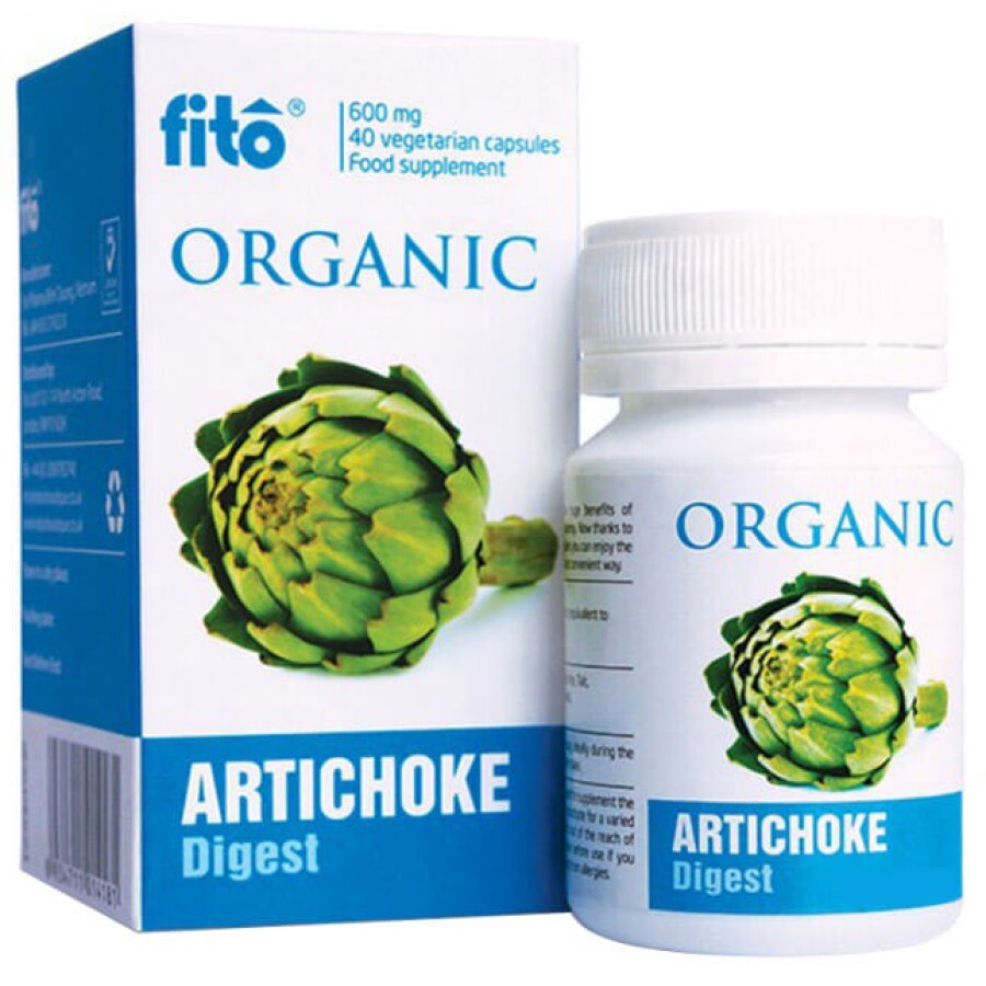 Артишок органический Fito капсулы 500 мг №40: цены и характеристики