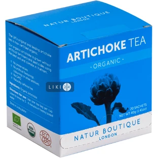Фіточай органічний Natur Boutique Артишок для печінки 20 фільтр-пакетів 1.5 г