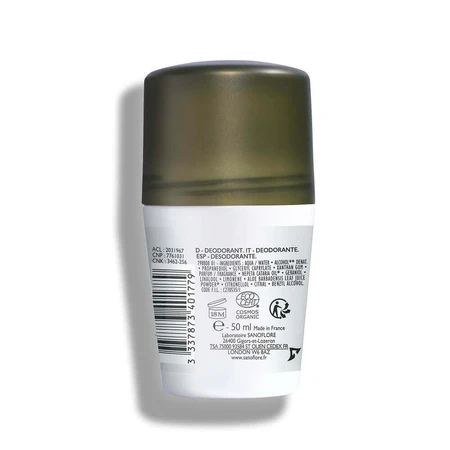 Sanoflore Дезодорант 24-часовой с органическим хлопком 50 мл: цены и характеристики