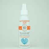 Alphanova Sun Organic Сімейний сонцезахисний спрей SPF50+ Високий захист 150г