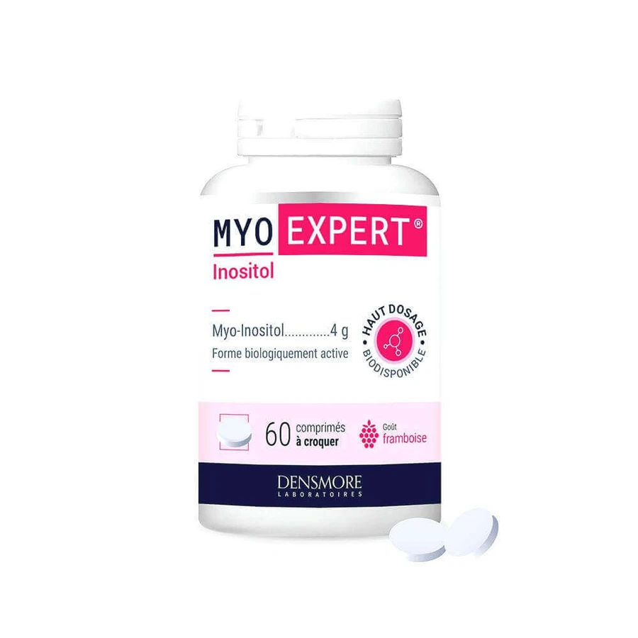 Densmore Gynaecology Инозитол Myo Expert со вкусом малины 60 жевательных таблеток: цены и характеристики
