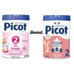 Picot 2 Молочный порошок 6-12 месяцев 800 г: цены и характеристики