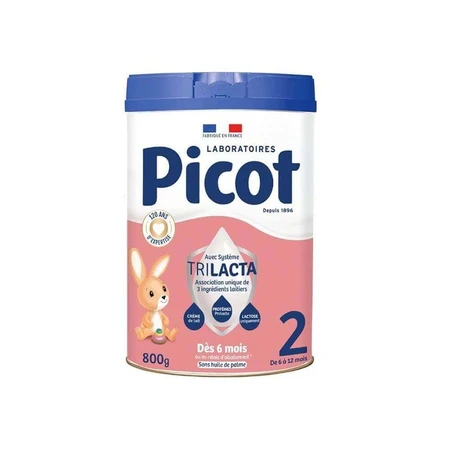 Picot 2 Молочный порошок 6-12 месяцев 800 г: цены и характеристики