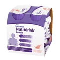 Набор Nutridrink Protein, питательный препарат, персик-манго, 4 x 125 мл + клубничный вкус, 4 x 125 мл + вкус лесных фруктов, 4 x 125 мл + вкус красных фруктов, 4 x 125 мл
