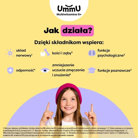 Мультивітамін UmmU, для дітей від 6 років, краплі, апельсиновий смак, 30 мл: ціни та характеристики