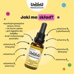 Мультивітамін UmmU, для дітей від 6 років, краплі, апельсиновий смак, 30 мл: ціни та характеристики