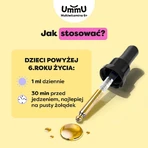 Мультивітамін UmmU, для дітей від 6 років, краплі, апельсиновий смак, 30 мл: ціни та характеристики
