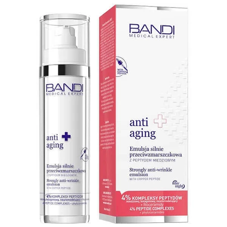 Bandi Medical Expert Anti-Aging, мощная эмульсия против морщин с пептидом меди, 50 мл: цены и характеристики