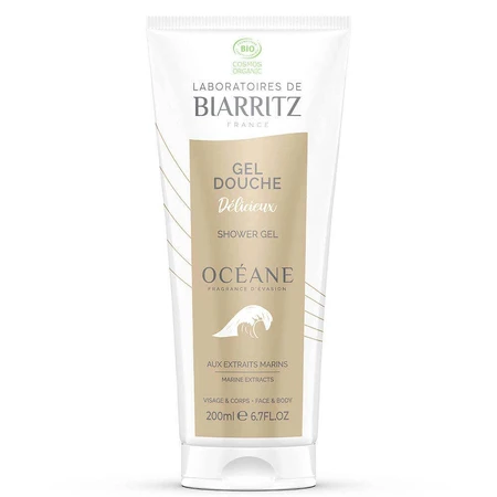 Laboratoires De Biarritz Océane Délicieux Органический гель для душа с морскими экстрактами 200 мл: цены и характеристики
