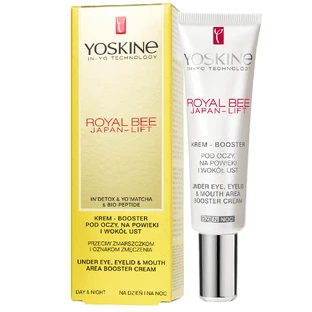 Yoskine Royal Bee Japan-Lift, крем-бустер для очей, повік та губ, 15 мл