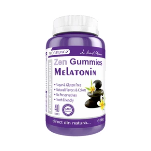 Zen Gummies Melatonin Мелатонин 40 драже, Pro Natura