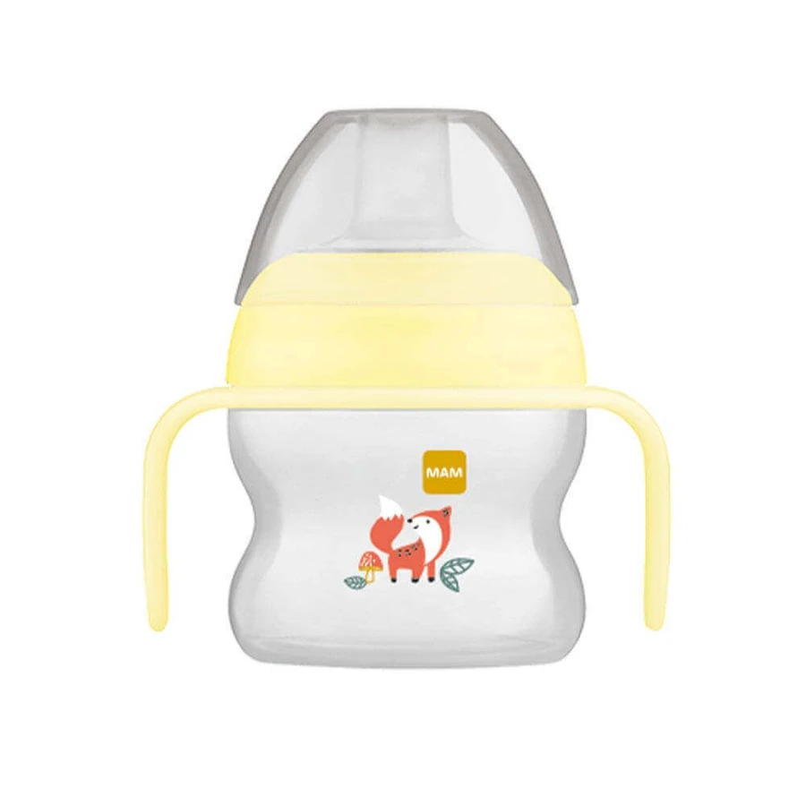 Чашка Mam Original Animals з м'яким носиком для тварин від 6 місяців 150 мл: ціни та характеристики