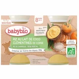 Babybio I miei primi fondants Рис с молоком С 8 месяцев 2х130г