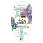 BIC Soleil Escape, бритва жіноча, одноразова, з трьома лезами, лаванда та евкаліпт, 3 шт.: ціни та характеристики