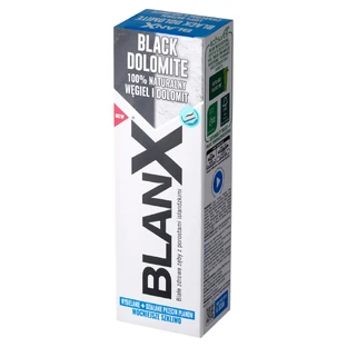 BLANX Black Dolomite, відбілююча зубна паста з активованим вугіллям, 75 мл