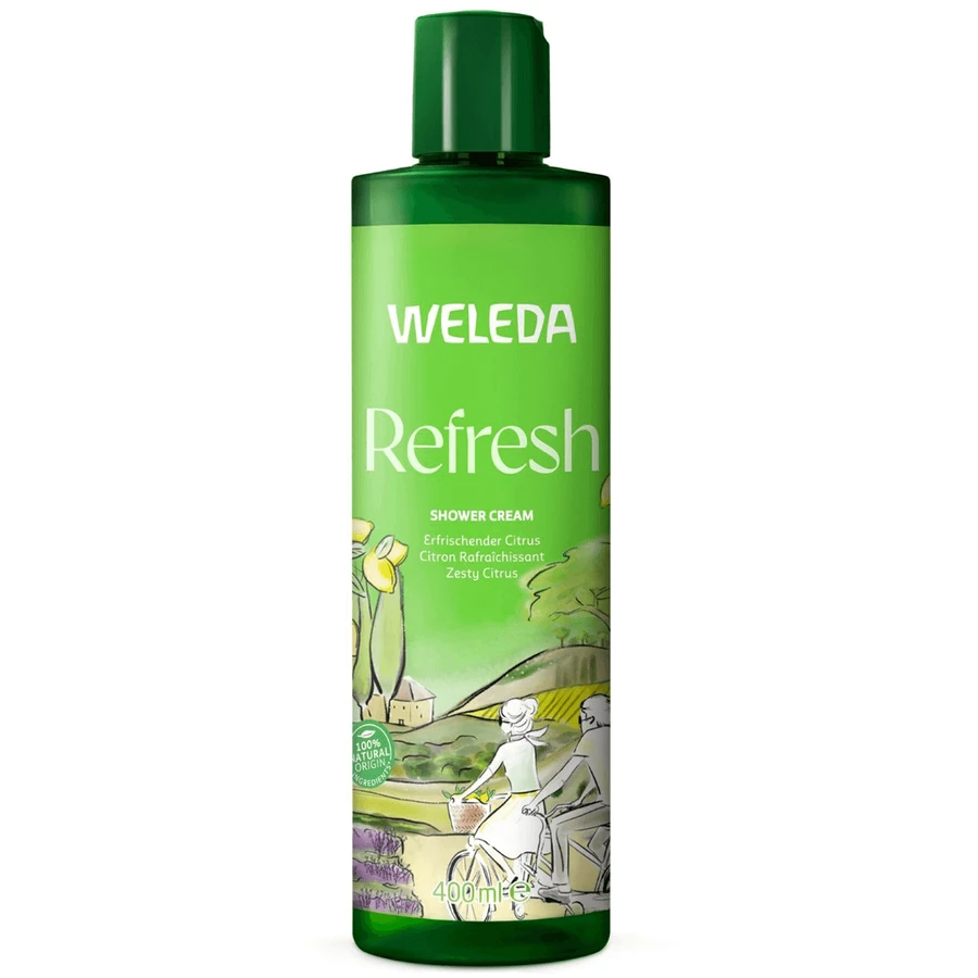 Weleda Refresh, крем-лосьйон для душу з цитрусовими, 400 мл: ціни та характеристики