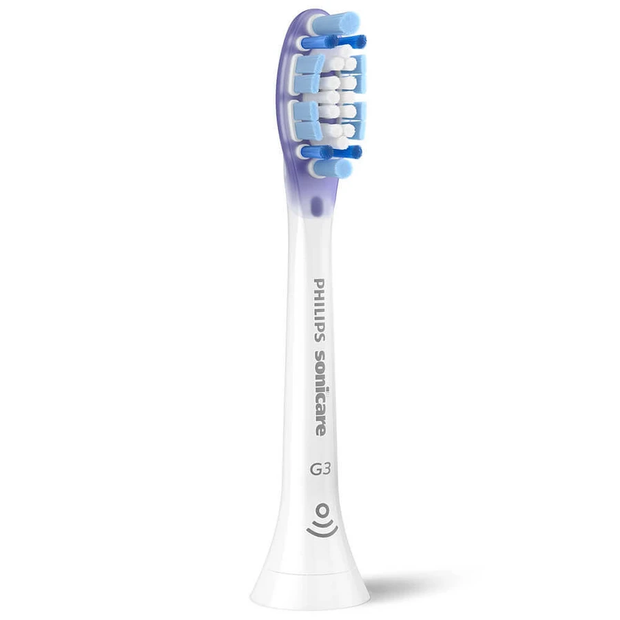 Philips, змінні насадки для звукової зубної щітки Sonicare G3 Premium Gum Care, білі, 2 шт.: ціни та характеристики
