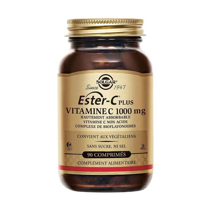 Solgar Ester-c Plus Вітаміни C 1000мг 90 Comprimés: ціни та характеристики