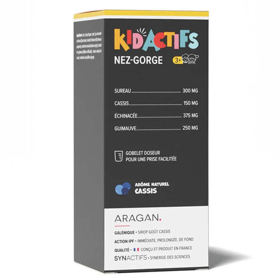 Aragan Synactifs KidActifs Ніс-горло 125 мл: ціни та характеристики