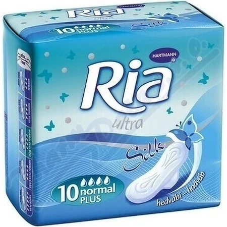 Ria Ultra Silk normal PLUS 1×10 шт, гигиенические салфетки: цены и характеристики